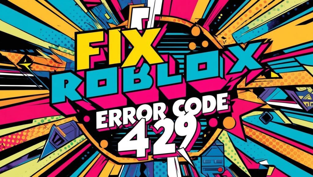 Fix Roblox Error Code 429