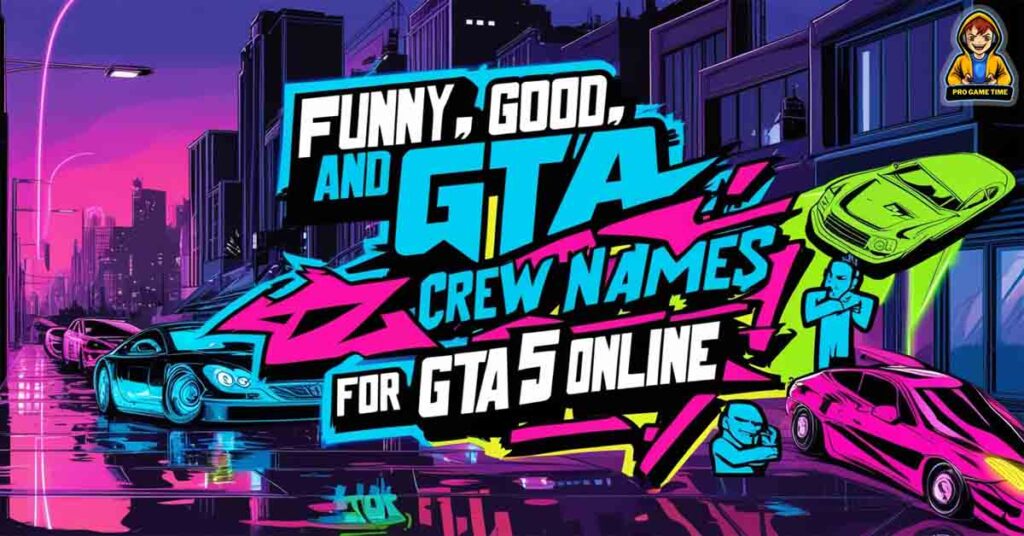 GTA 5 Crew Names