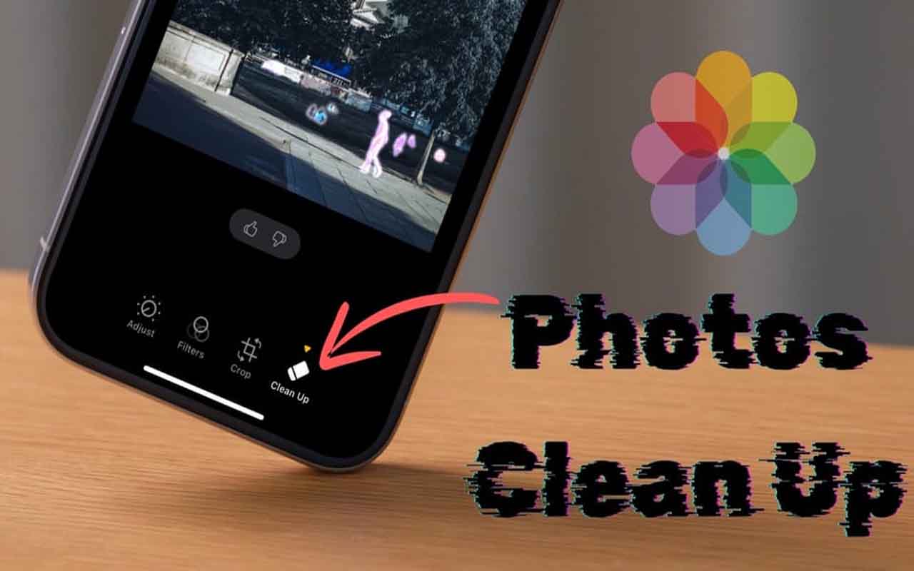 Use Clean Up Features in iPhone Photos