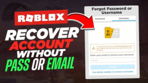 Recover Your Roblox Account Without Email